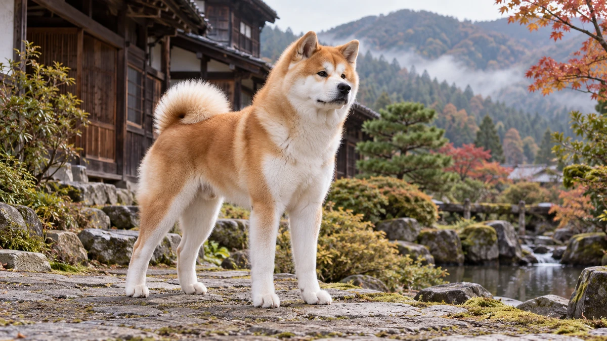 Akita Inu köpek — ırkın tarihi ve kökeni